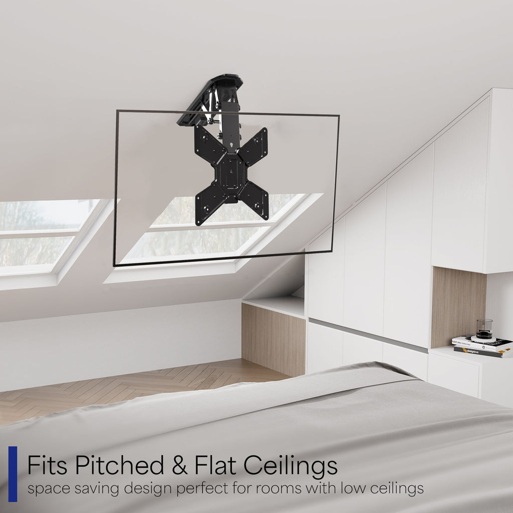 Electric Flip Down Ceiling Mount for 23" to 55" TVs
