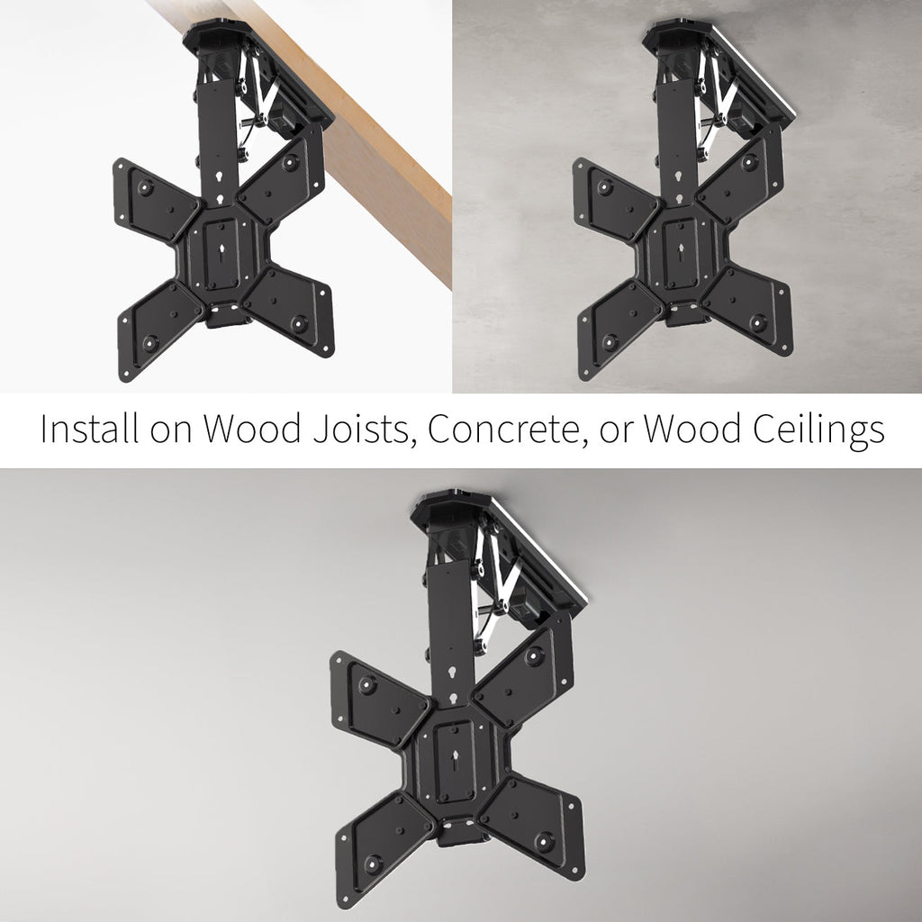 Electric Flip Down Ceiling Mount for 23" to 55" TVs
