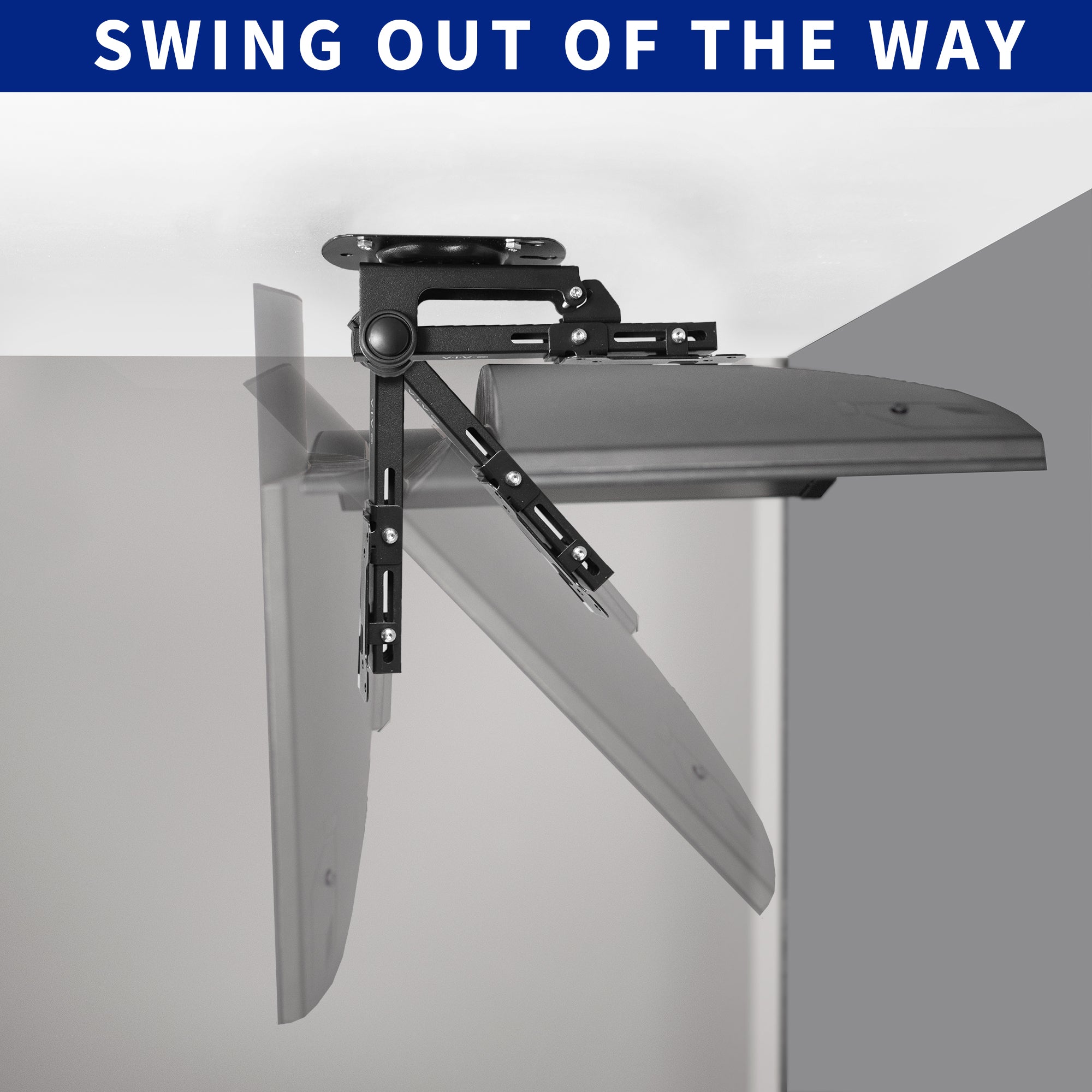 Flip Down Ceiling Mount for 13" to 27" TVs and Monitors