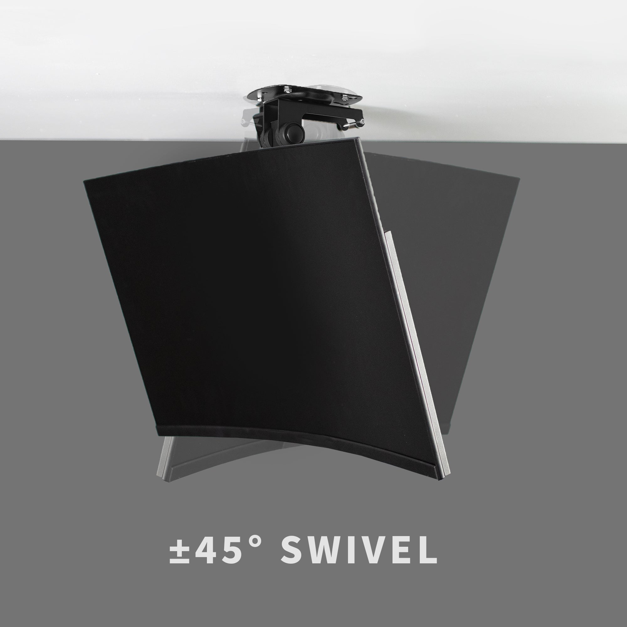 Flip Down Ceiling Mount for 13" to 27" TVs and Monitors