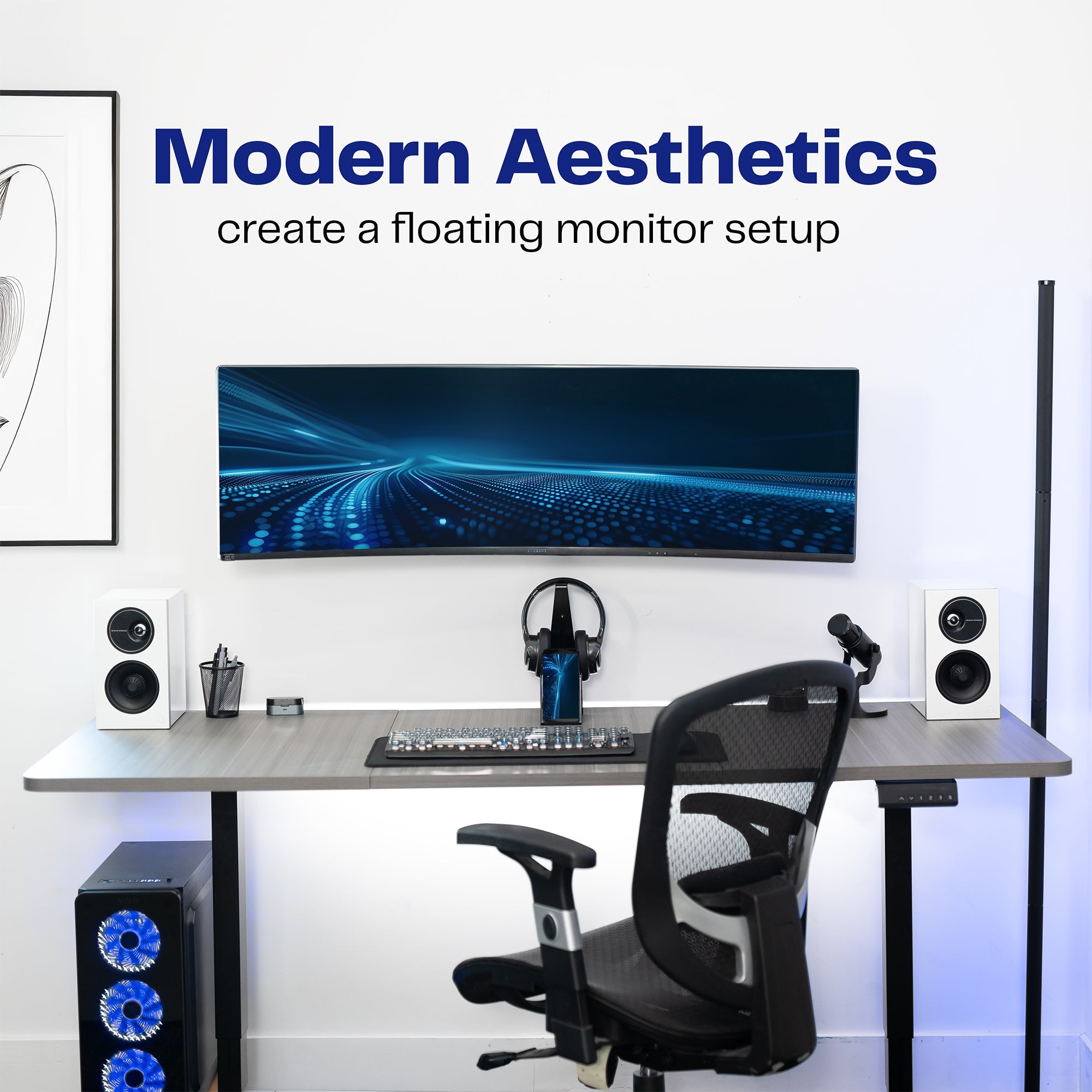 Wall Mount for Ultrawides up to 49"