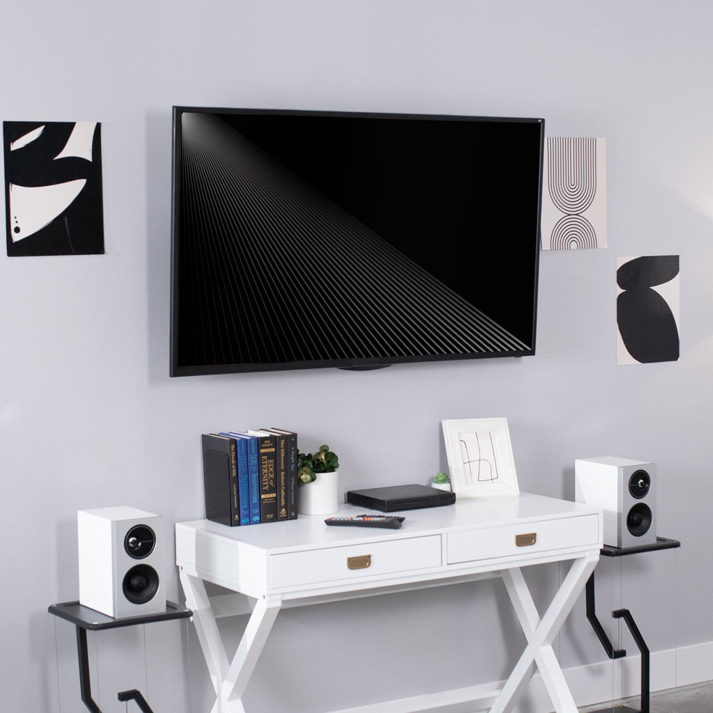 Silver Pneumatic Arm Wall Mount for 40" to 70" TVs