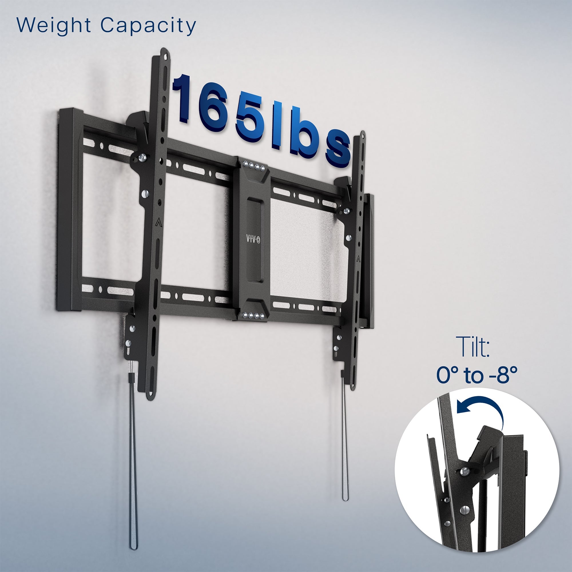 Extra Large Tilting Wall Mount for 43” to 100” TVs