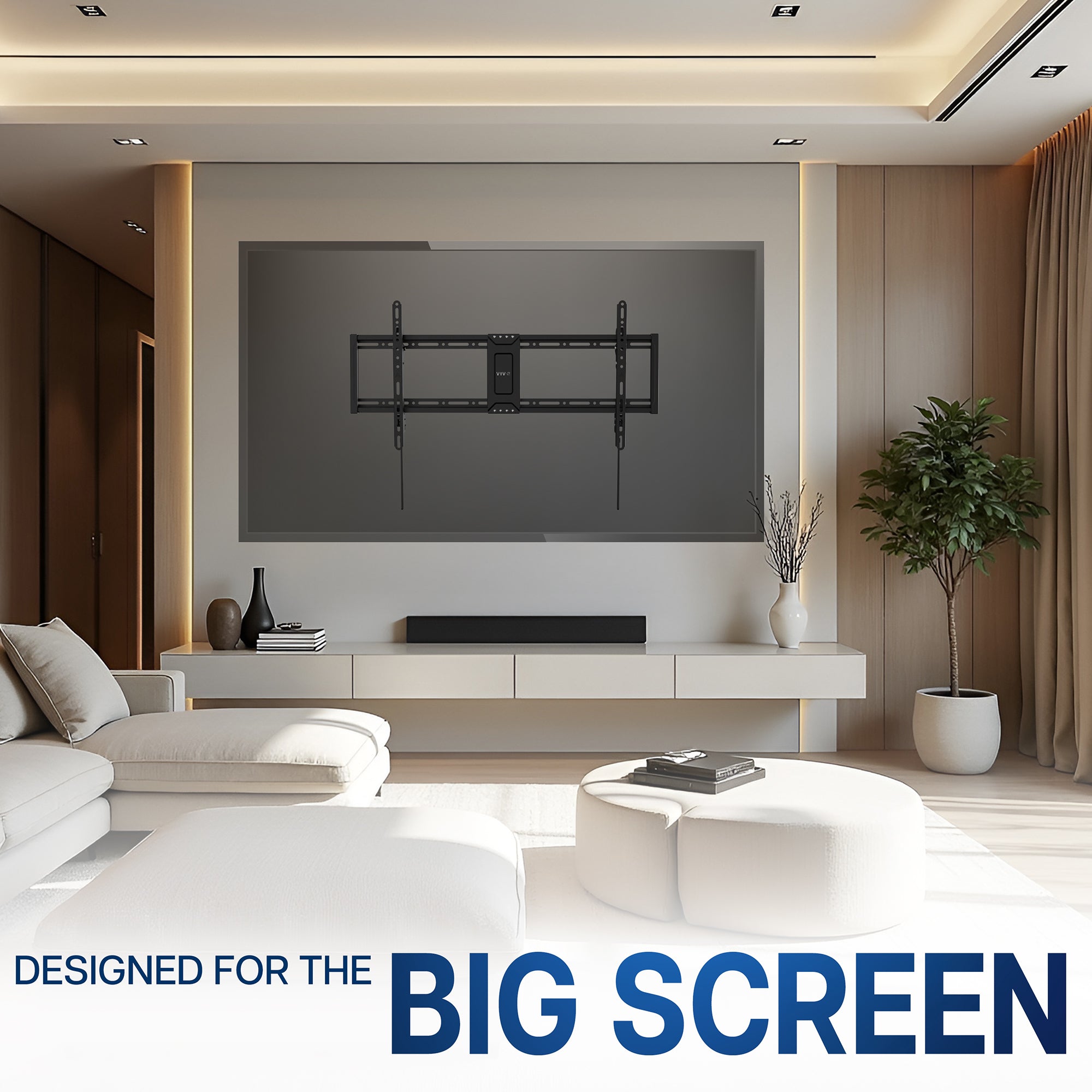 Extra Large Tilting Wall Mount for 43” to 100” TVs