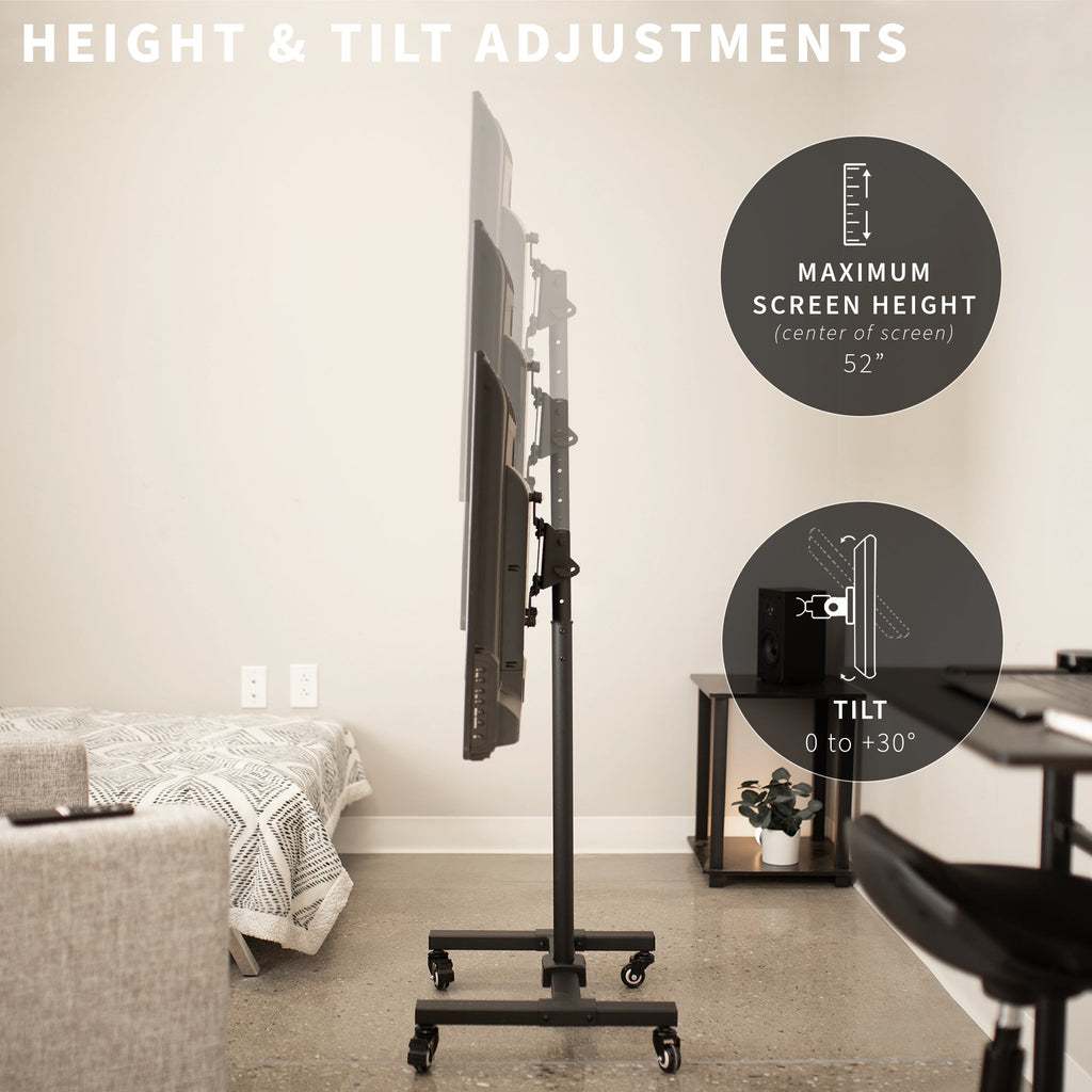 TV Cart for 13" to 50" Screens