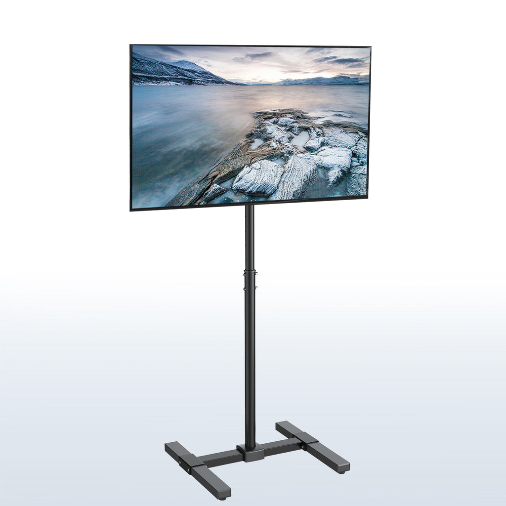 Height Adjustable TV Floor Stand - Up to 65" Screens