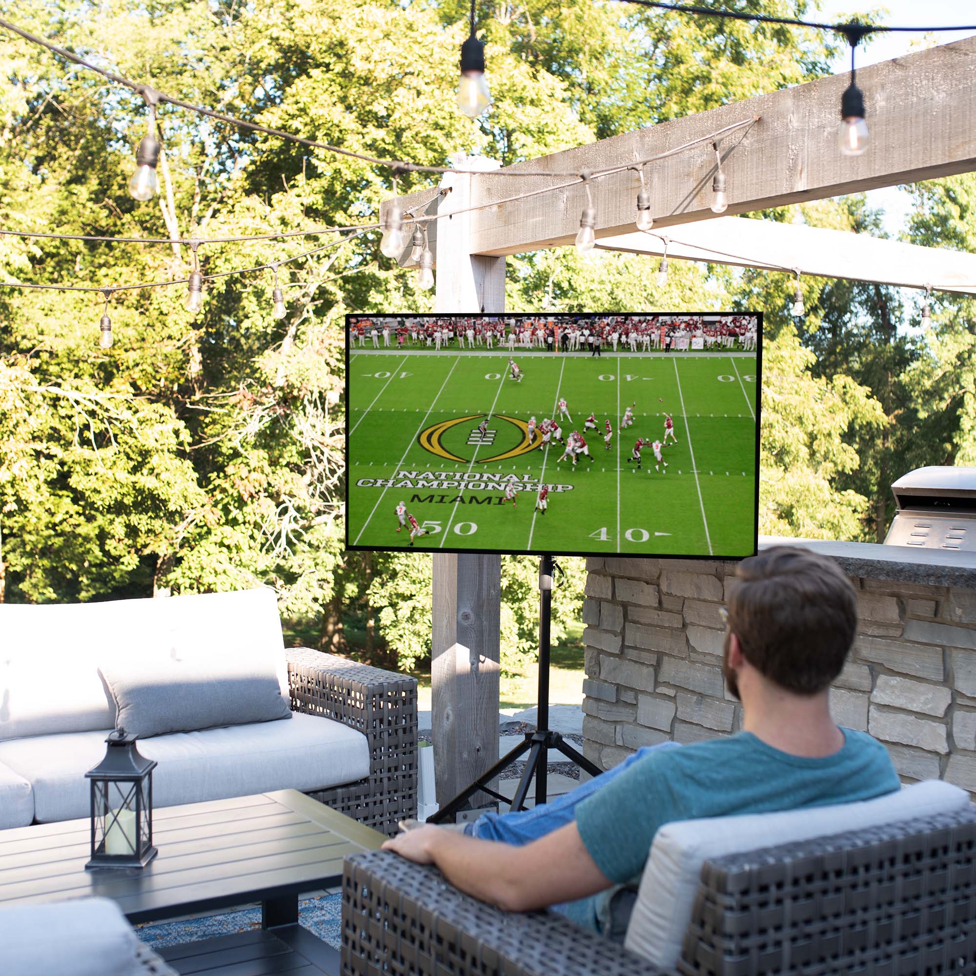 Portable Tripod TV Stand 35" to 75"