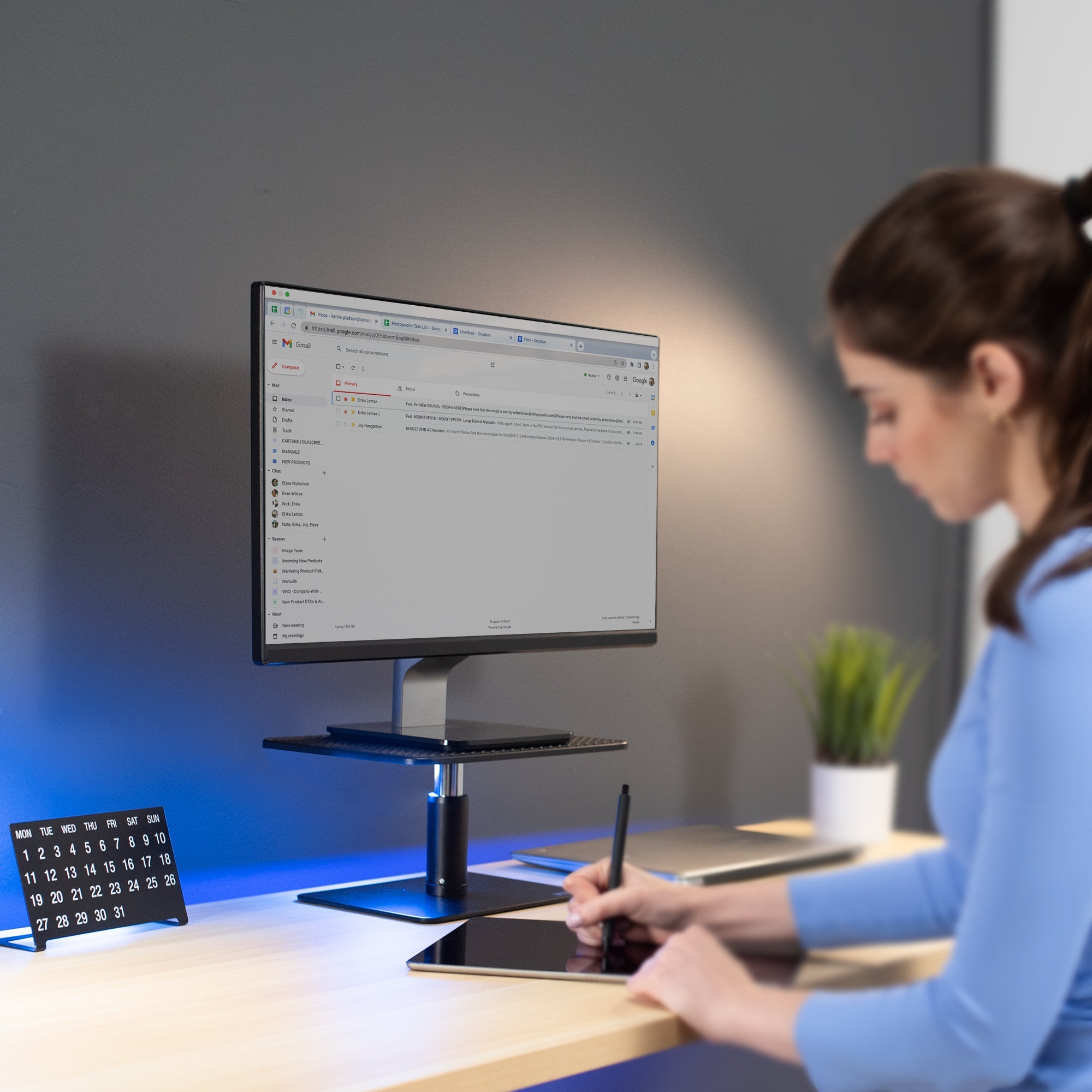 12" Aluminum Monitor Riser