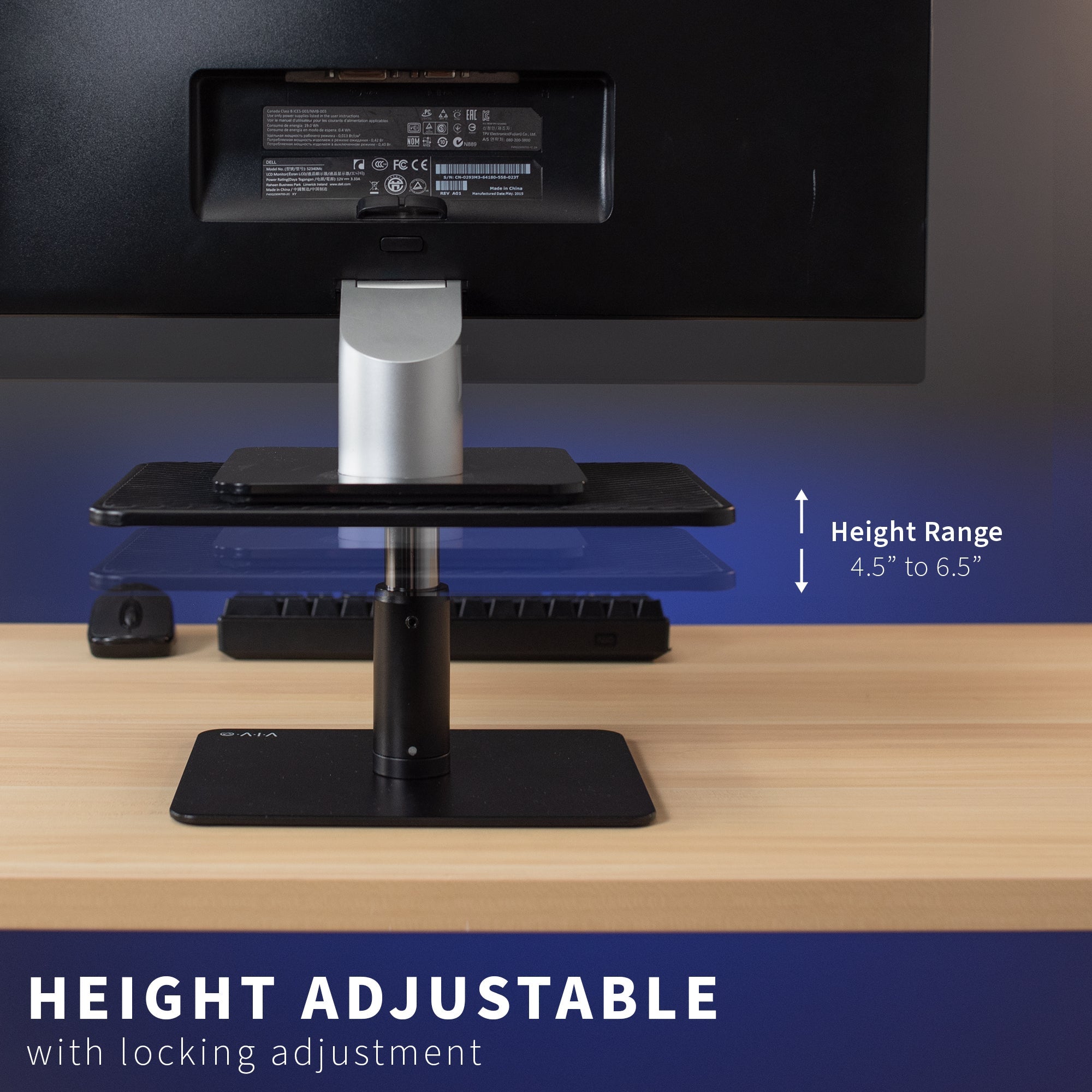 12" Aluminum Monitor Riser