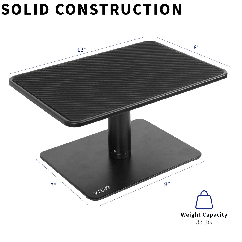 12" Aluminum Monitor Riser