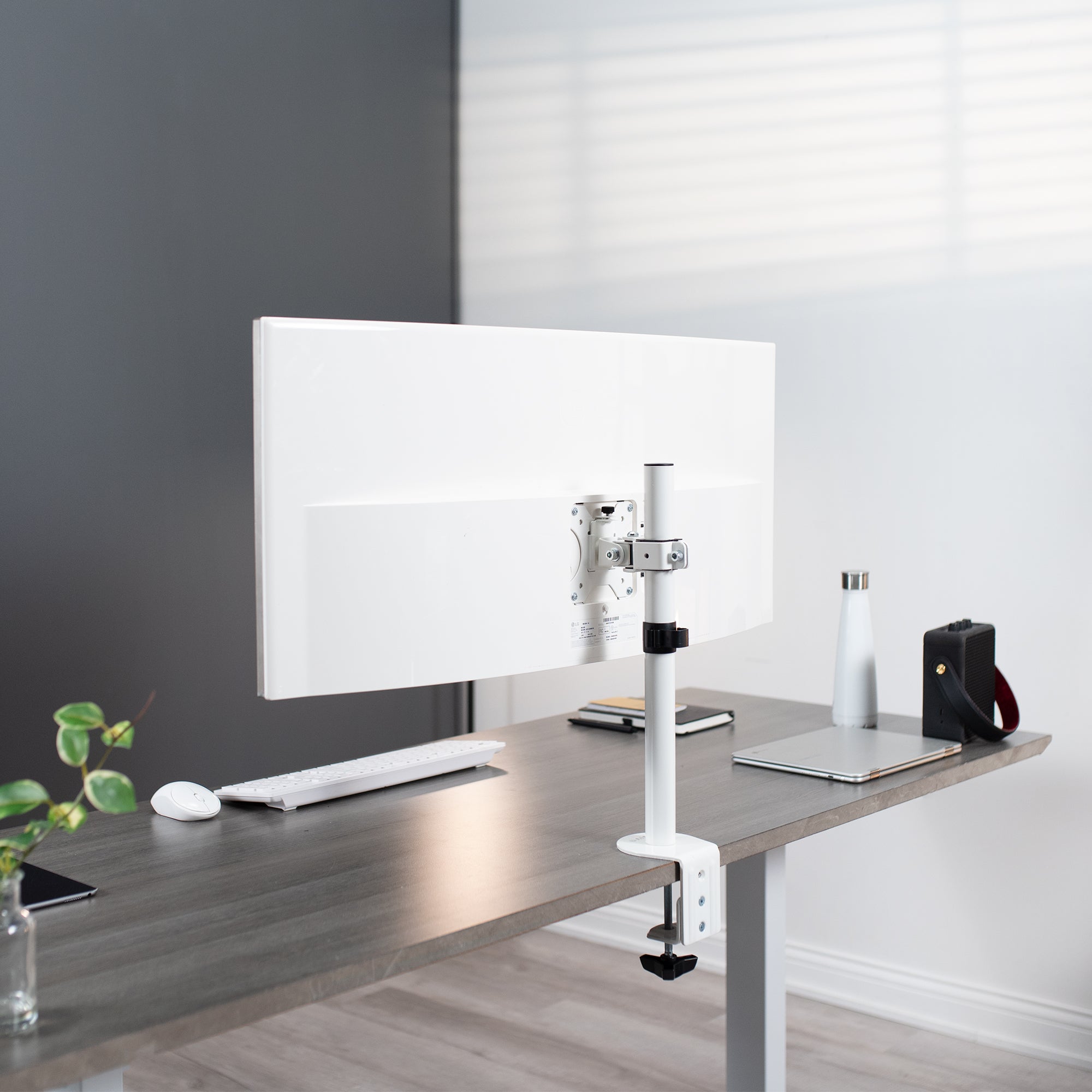 Single Monitor Desk Mount - Up to 38" Screens