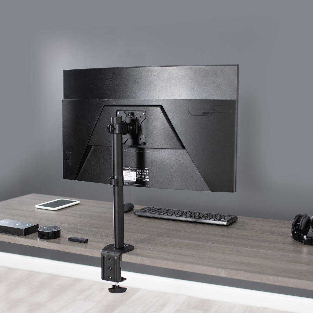 Single Monitor Desk Mount - Up to 38" Screens