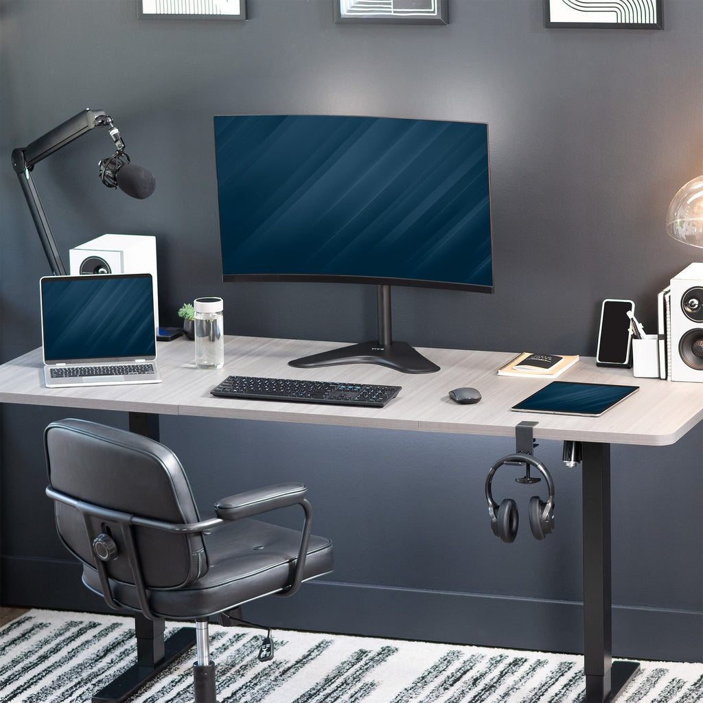Single Monitor Desk Stand - Up to 38" Screens