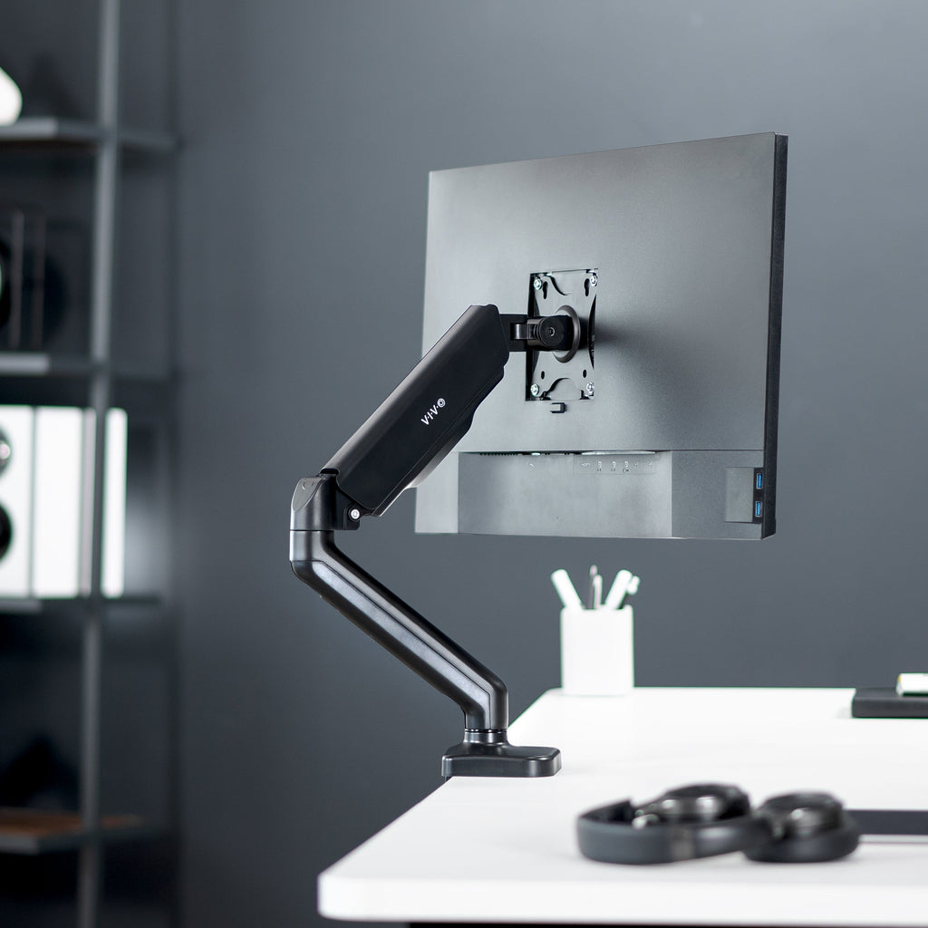 Mechanical Arm Single 17" to 32" Monitor Desk Mount