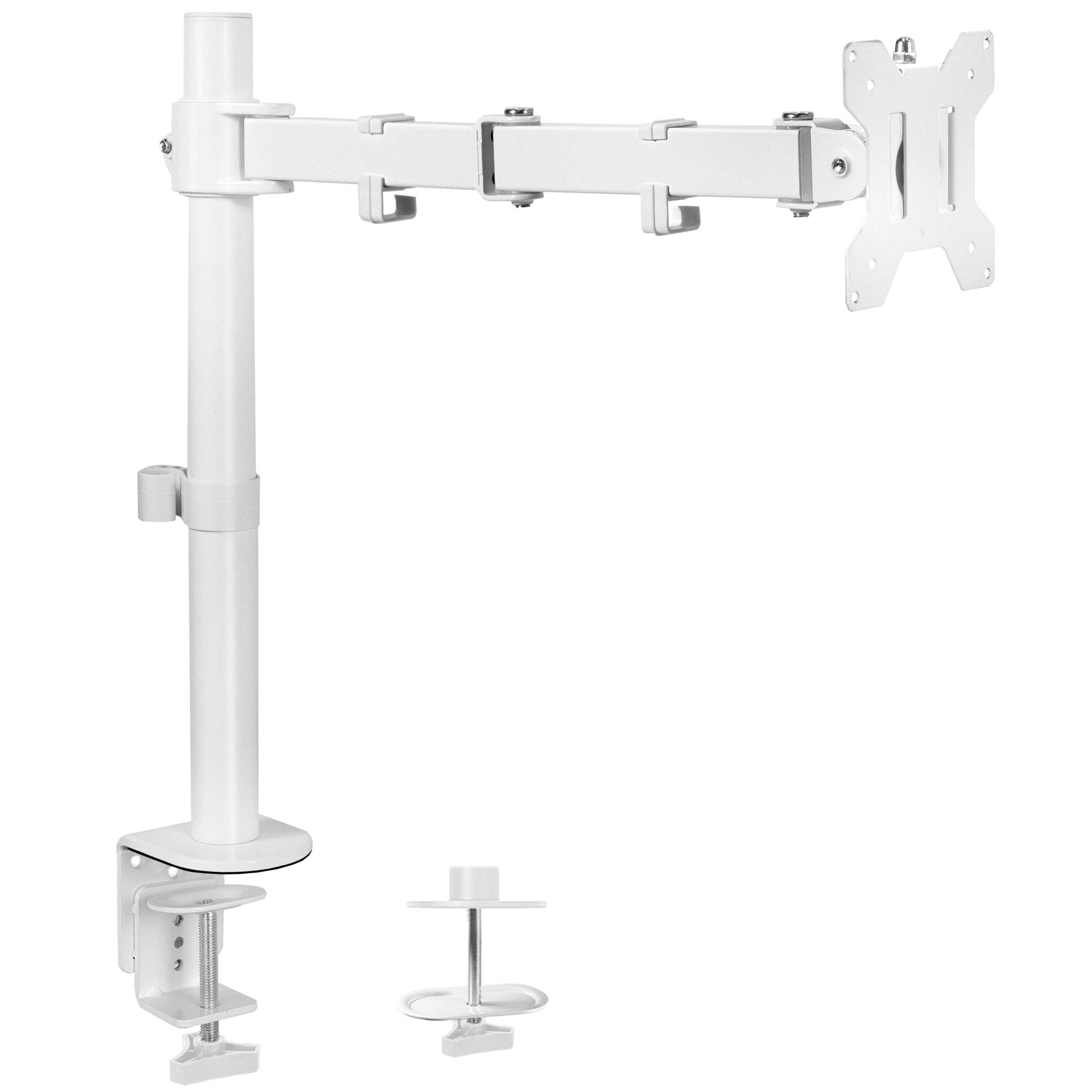 Single Monitor Desk Mount - Up to 38" Screens