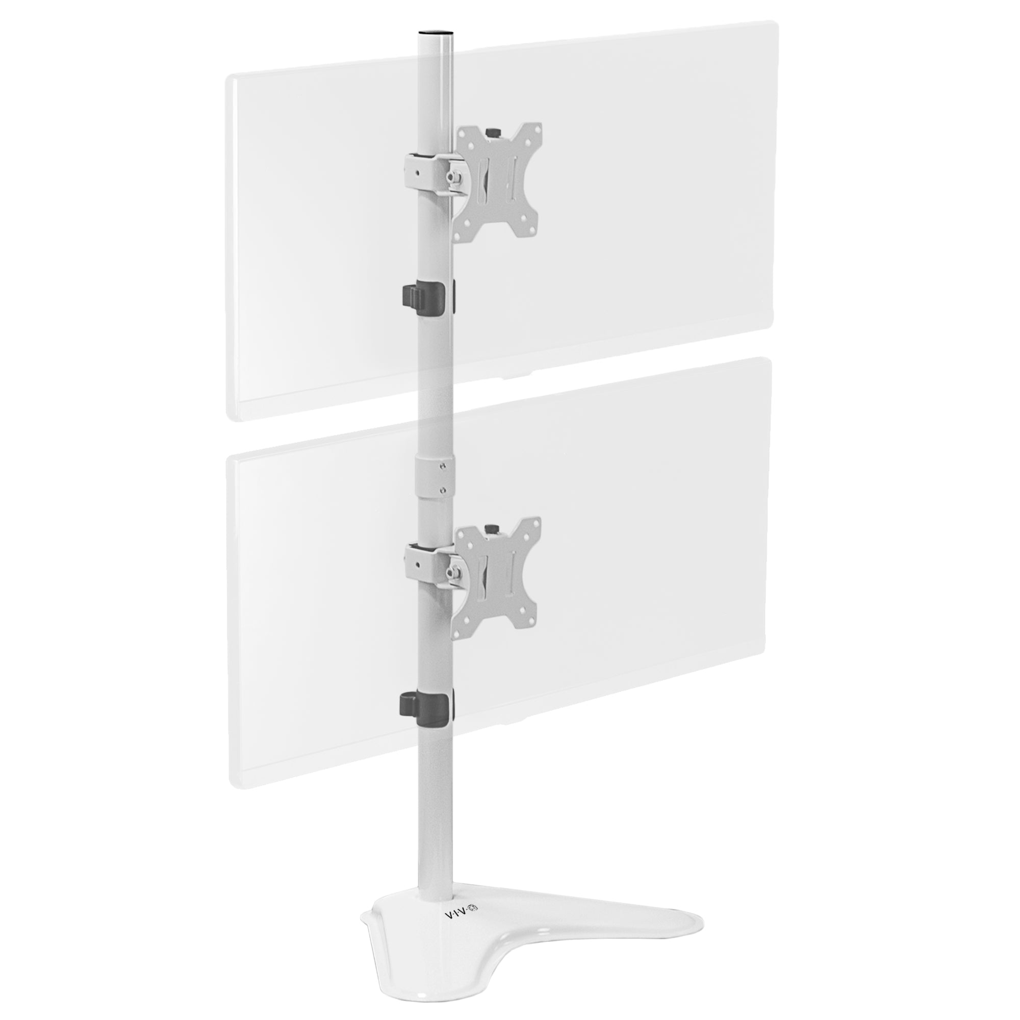 Dual Vertical 13" to 34" Monitor Desk Stand