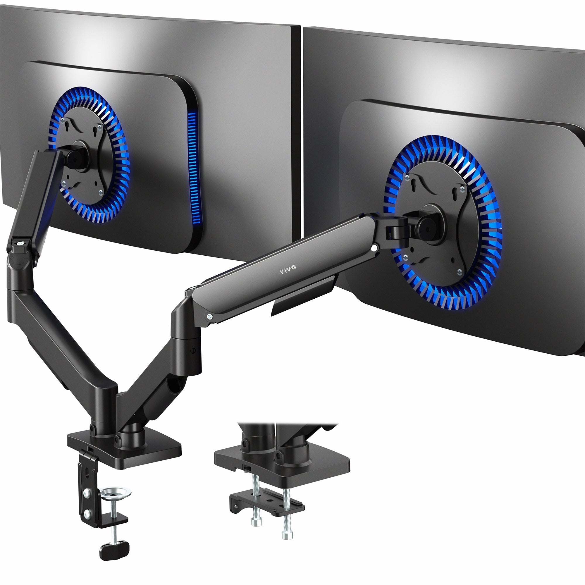 Mechanical Arm Dual 17" to 32" Monitor Desk Mount