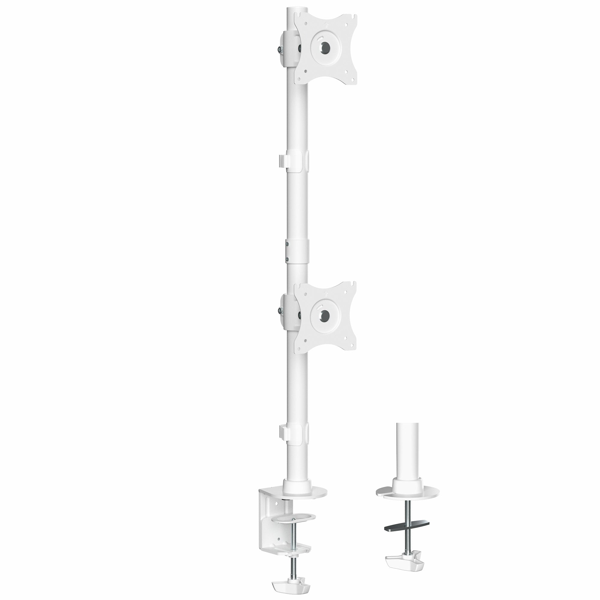 Vertical Dual 13” to 34" Monitor Desk Mount