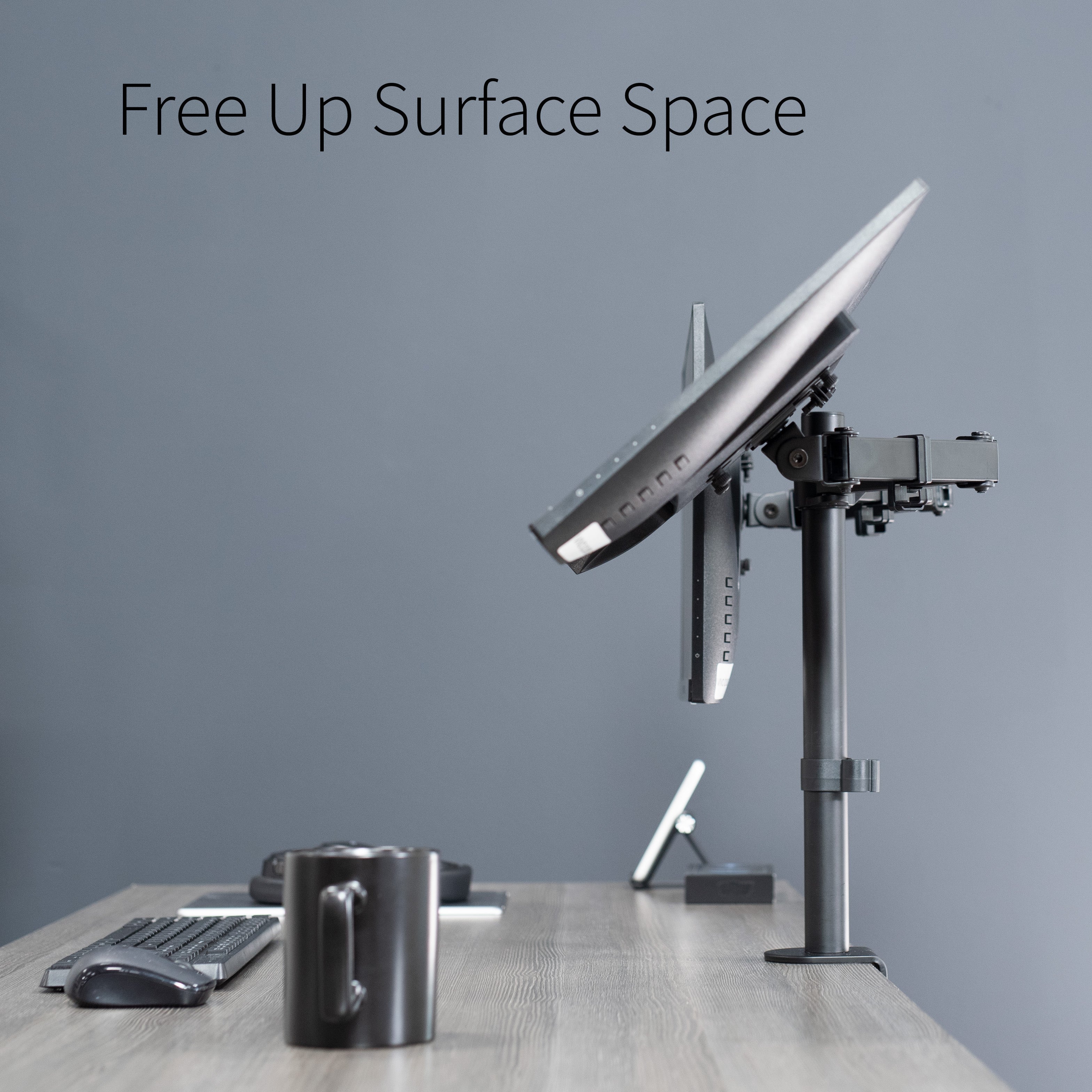 VIVO Dual Monitor Desk Mount Adjustable Stand