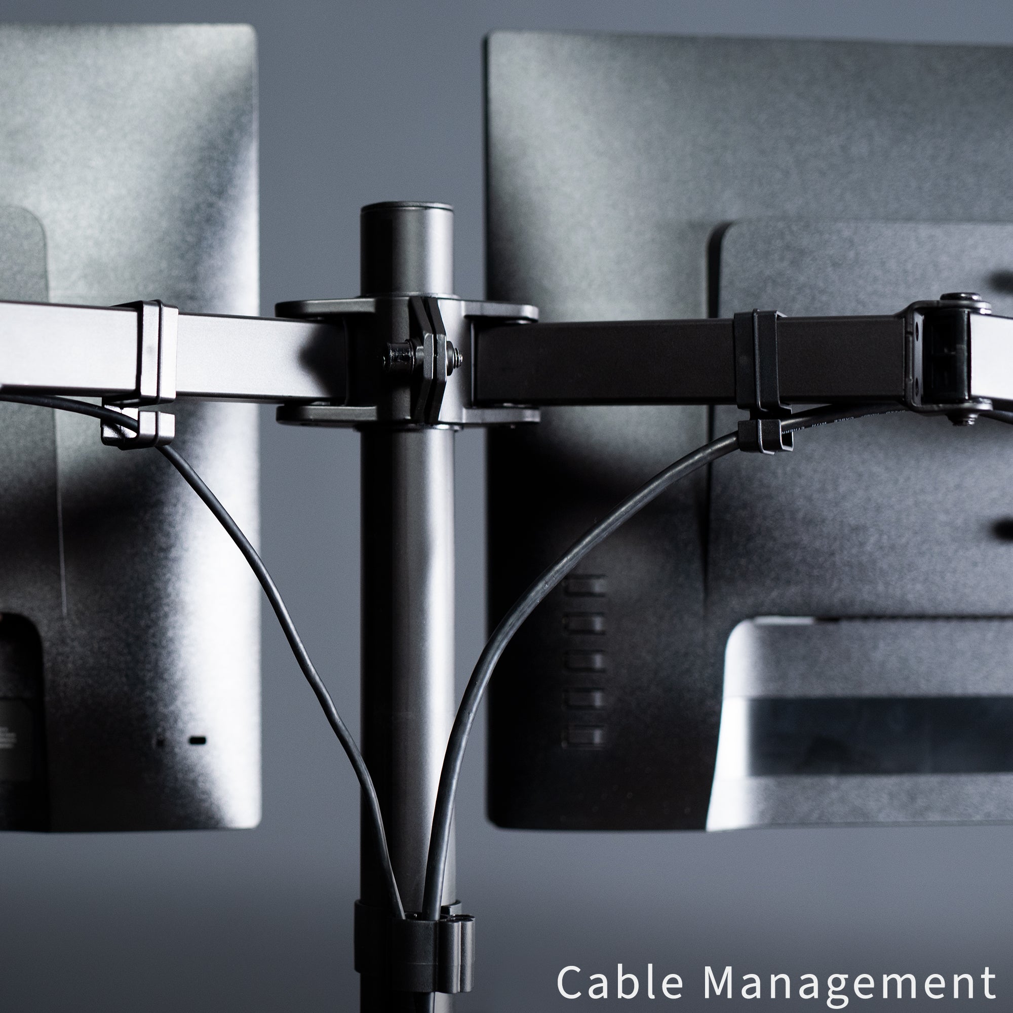 VIVO Dual Monitor Desk Mount Adjustable Stand