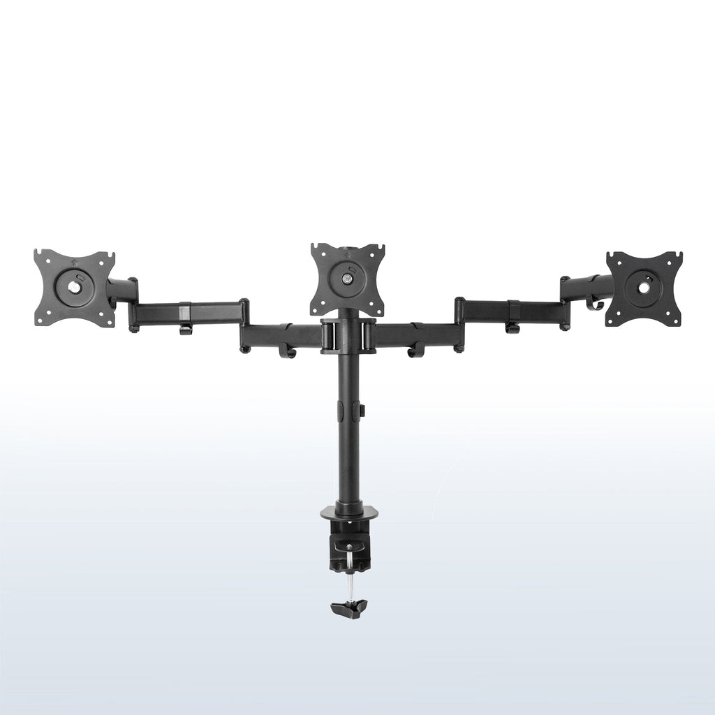 Triple 13" to 24" Monitor Desk Mount
