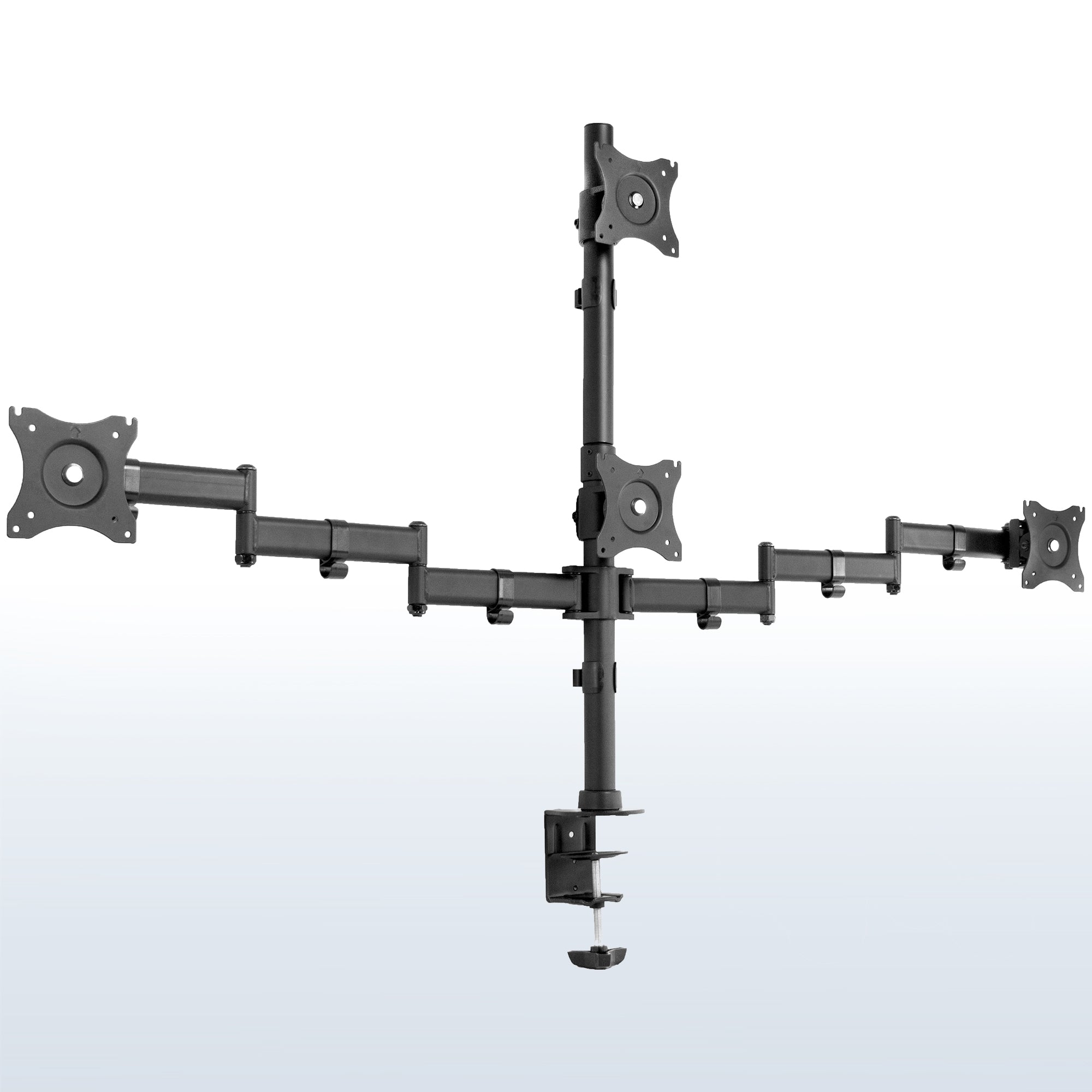 Quad 13” to 24" Monitor Desk Mount