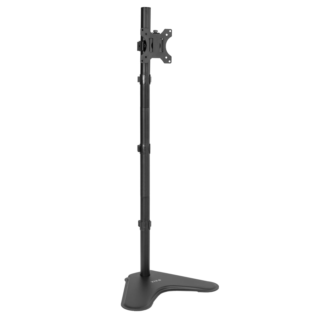 Single 13" to 27" Monitor Extra Tall Desk Stand