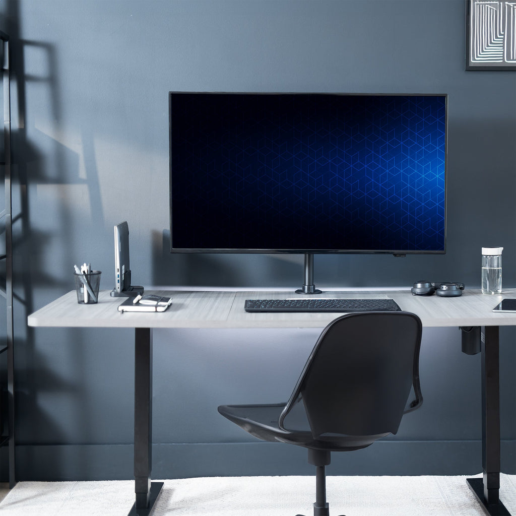 Single 17" to 42" Monitor Desk Mount