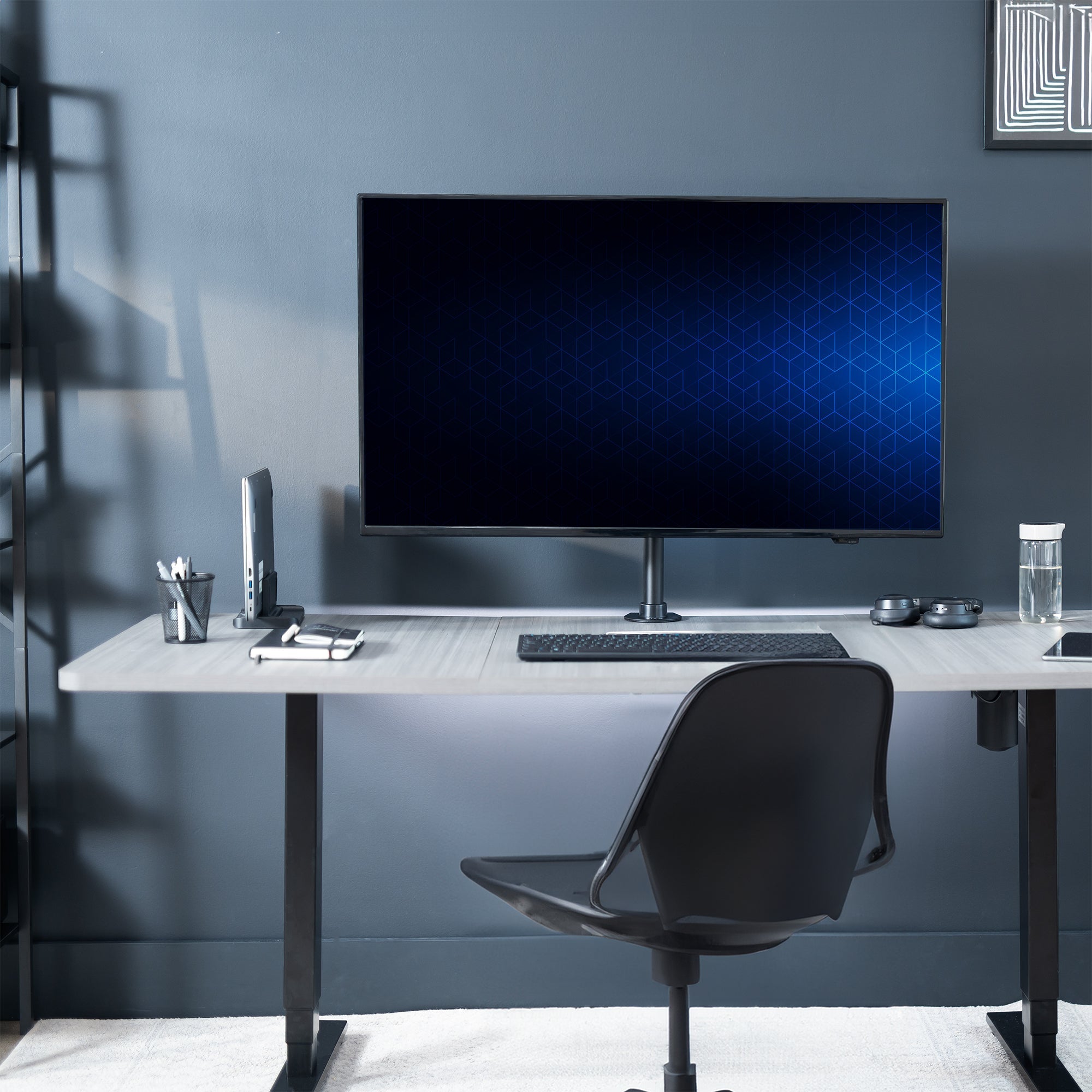 Single 17" to 42" Monitor Desk Mount