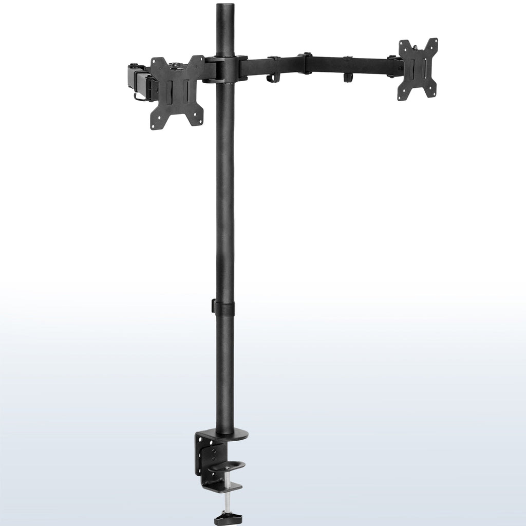 Dual 13" to 27" Monitor Extra Tall Desk Mount