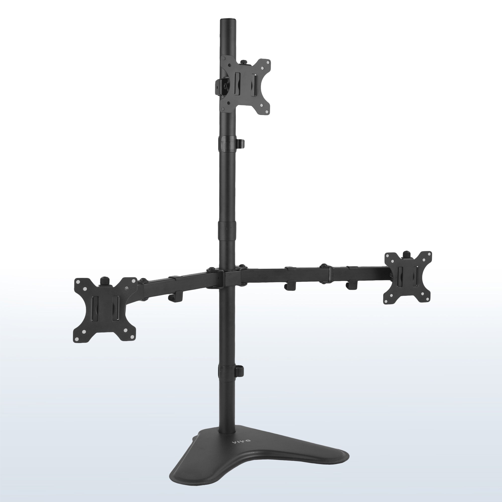 Triple 13” to 30” Monitor Desk Stand
