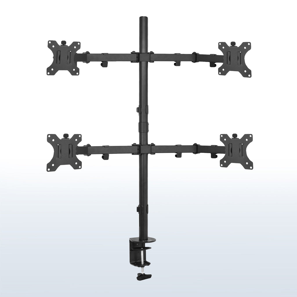 Quad 13” to 30" Monitor Desk Mount